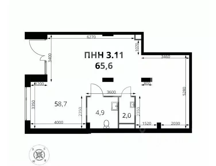 Помещение свободного назначения в Московская область, Химки ул. 1-я ... - Фото 2