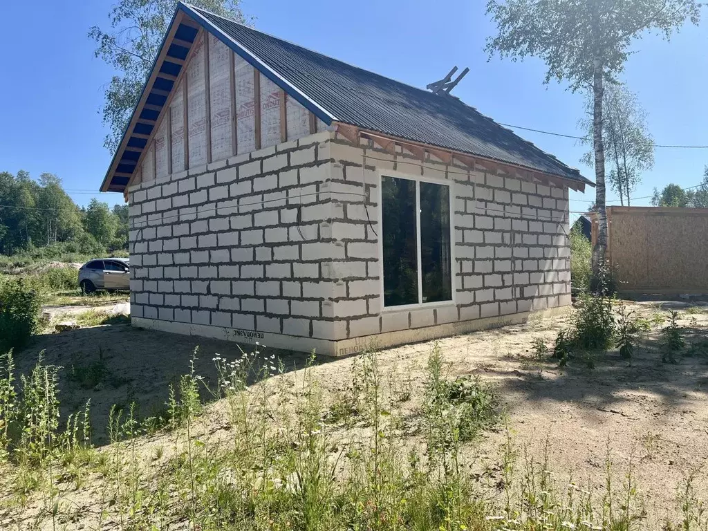 Дом в Карелия, Прионежский район, с. Заозерье ул. Звездная (51 м) - Фото 0