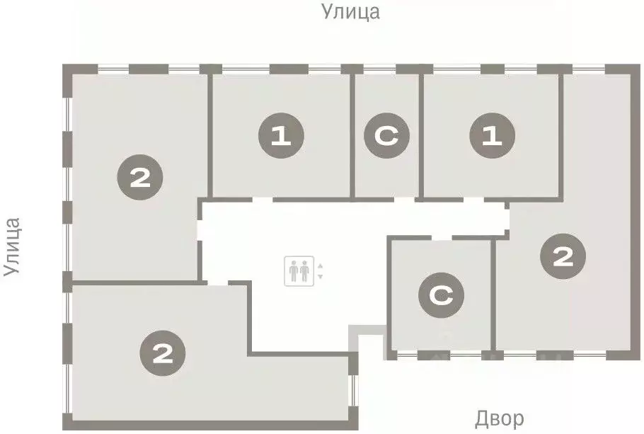 1-к кв. Омская область, Омск  (41.47 м) - Фото 1