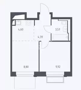 Продаётся 2-к квартира, 32 м - Фото 0