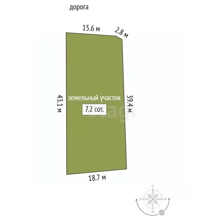 Участок в Татарстан, Альметьевск Буровик-1 СТ, 198 (7.2 сот.) - Фото 2