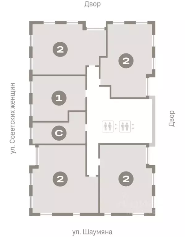 2-к кв. Свердловская область, Екатеринбург Юго-Западный жилрайон, ... - Фото 1