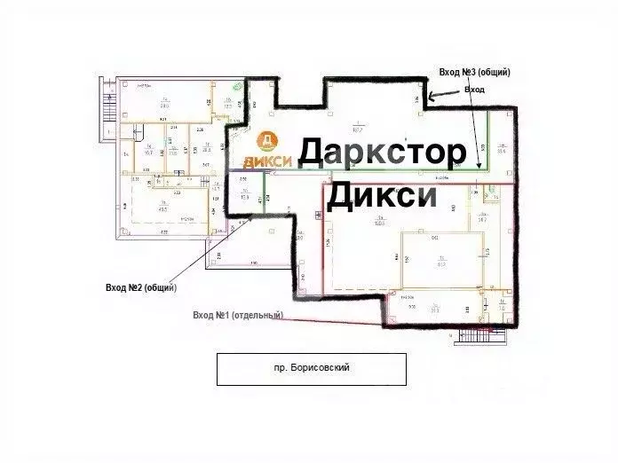 Помещение свободного назначения в Москва Борисовский проезд, 15к1с2 ... - Фото 2