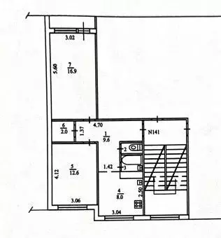 2-к кв. Ленинградская область, Гатчина ул. Рощинская, 15 (52.0 м) - Фото 1