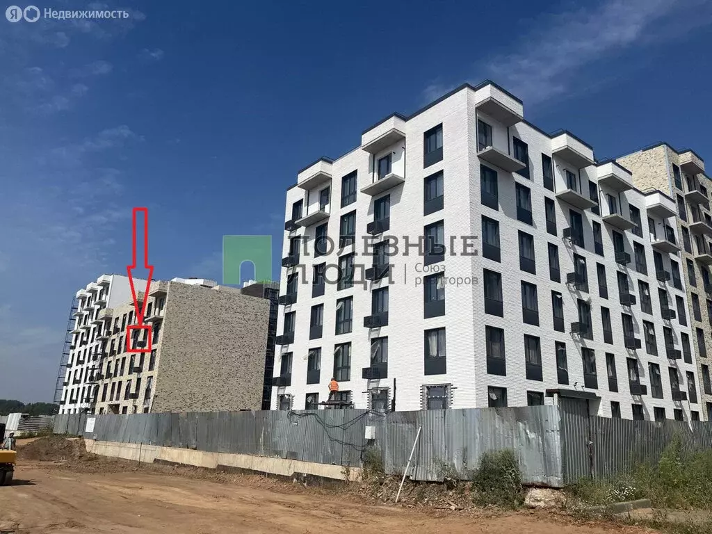 2-комнатная квартира: Хохряки, Никитинская улица, 9 (40.6 м) - Фото 0