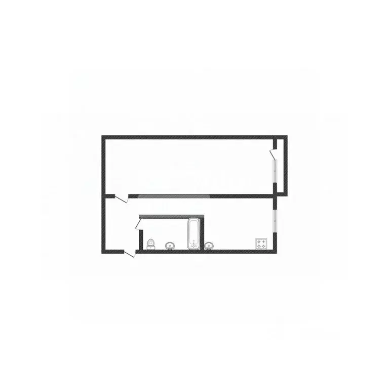 1-к кв. Липецкая область, Липецк просп. Мира, 11А (30.0 м) - Фото 2