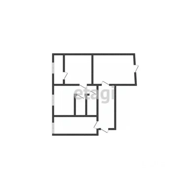 3-к кв. Курская область, Курск просп. Хрущева, 31 (73.7 м) - Фото 1