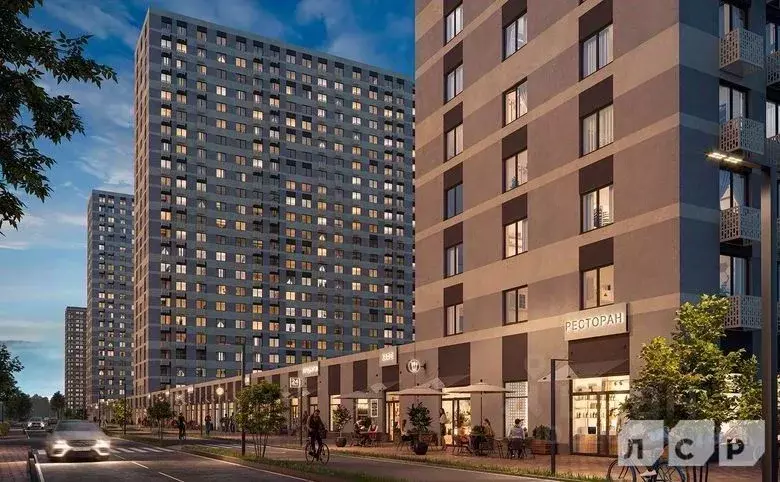 Помещение свободного назначения в Санкт-Петербург Морская миля жилой ... - Фото 2