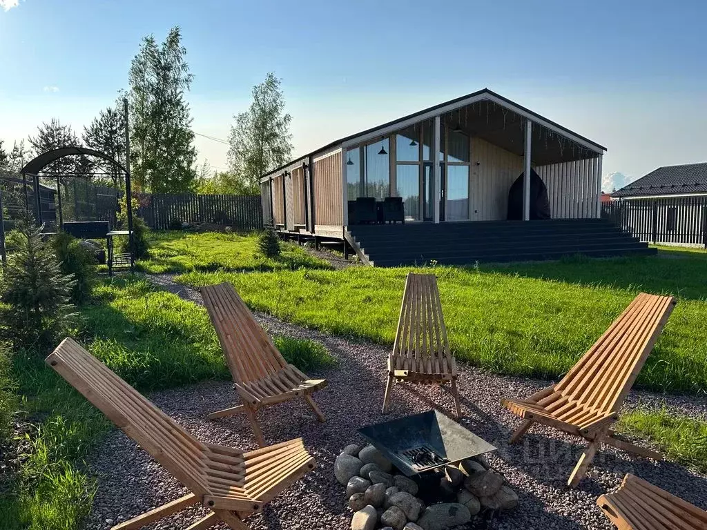 Дом в Ленинградская область, Приозерский район, пос. Сосново, ... - Фото 1