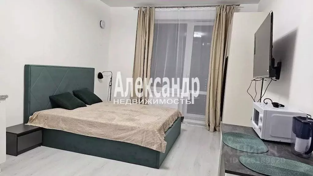 Студия Санкт-Петербург ул. Верхне-Каменская, 11к1 (25.0 м) - Фото 1