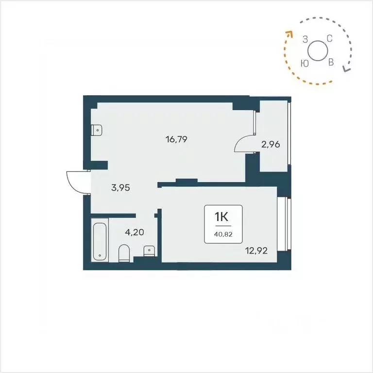 1-к кв. Новосибирская область, Новосибирск ул. Авиастроителей, 3/1 ... - Фото 1