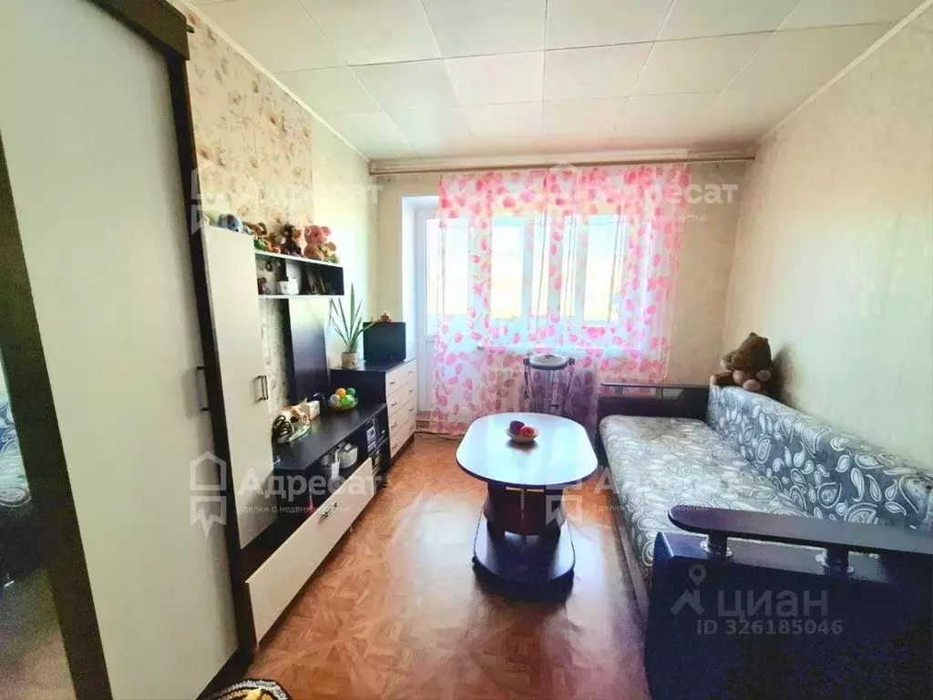 1-к кв. Волгоградская область, Волжский ул. Имени Космонавтов, 10 ... - Фото 1