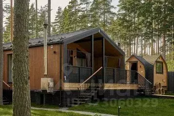 Дом в Ленинградская область, Выборгский район, Полянское с/пос, пос. ... - Фото 1