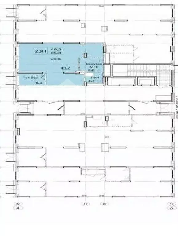 Торговая площадь в Московская область, Мытищи пер. 1-й Стрелковый, 5к1 ... - Фото 2