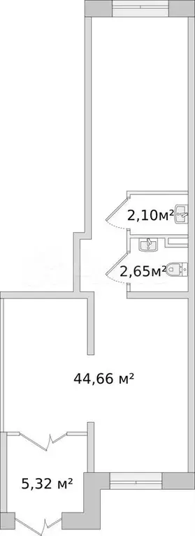 Продам помещение свободного назначения, 54.73 м - Фото 0