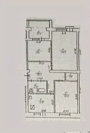 3-к кв. Севастополь ул. Павла Корчагина, 56 (66.5 м) - Фото 1
