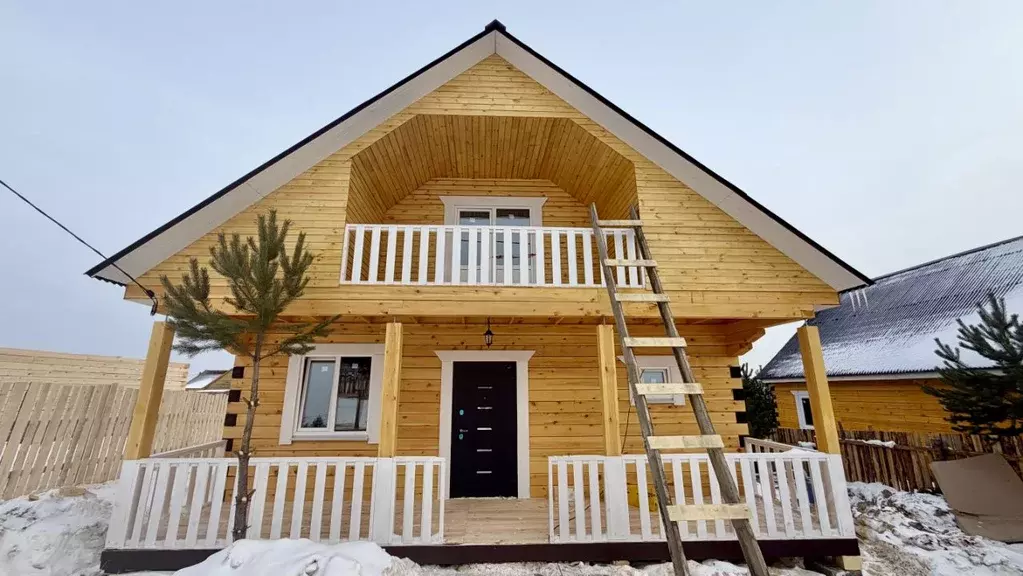 Дом в Иркутская область, Иркутский муниципальный округ, д. Куда ул. ... - Фото 1