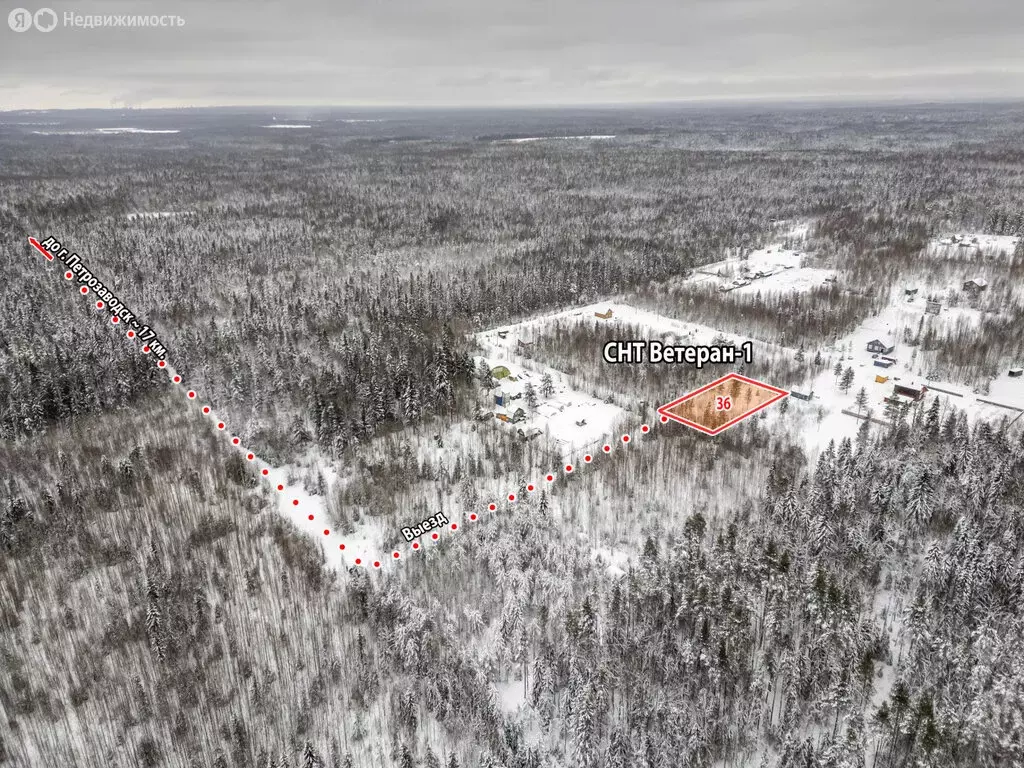 Участок в Нововилговское сельское поселение, СНТ Ветеран-1 (12.5 м) - Фото 2