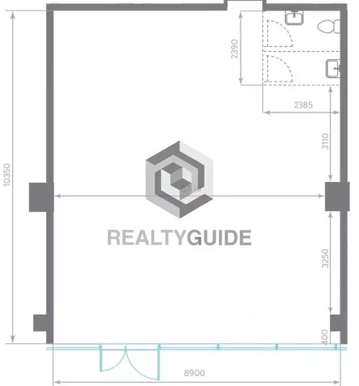 Помещение свободного назначения в Москва Ленинский просп., 38Ак1 (90 ... - Фото 1