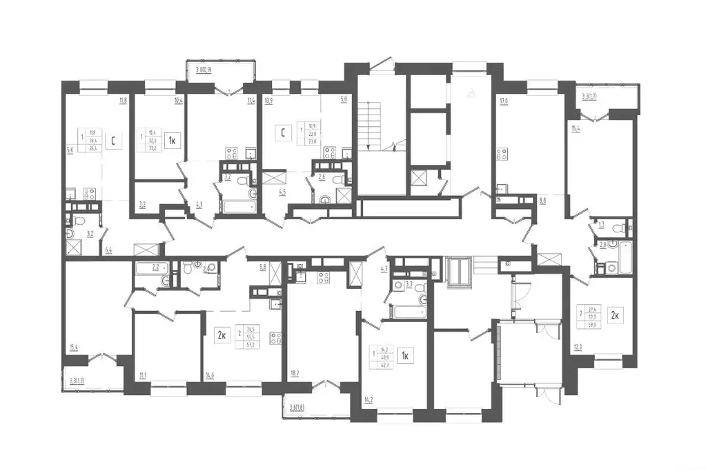 Студия Ярославская область, Ярославль 1-й мкр,  (23.0 м) - Фото 1