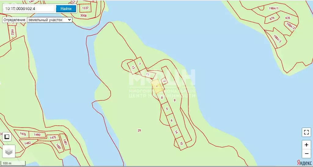 Участок в посёлок Лумиваара, Центральная улица (15 м) - Фото 1