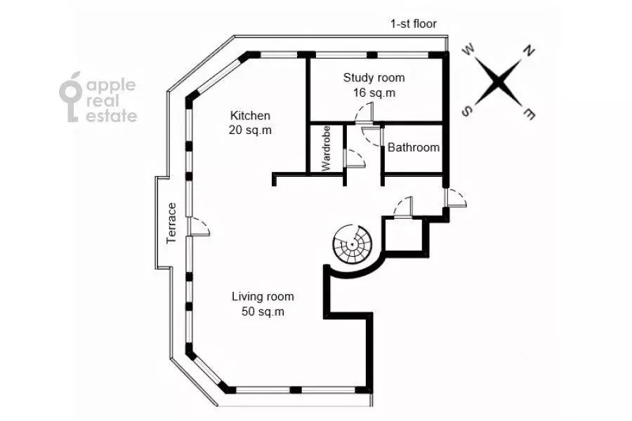 5-к кв. Москва Страстной бул., 10к1 (212.0 м) - Фото 1