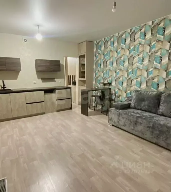 Студия Новосибирская область, Новосибирск ул. Заслонова, 13/6 (30.0 м) - Фото 1