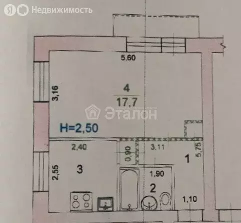 1-комнатная квартира: Волгоград, улица 35-й Гвардейской Дивизии, 15 ... - Фото 1