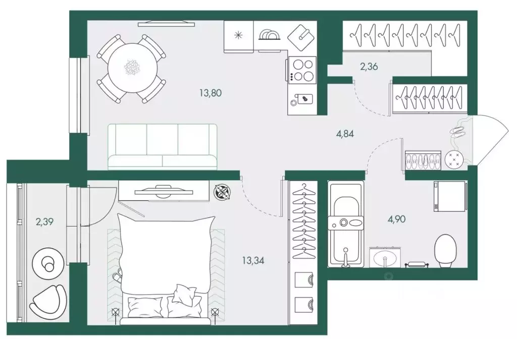 1-к кв. Сахалинская область, Южно-Сахалинск Ново-Александровск п/р, ... - Фото 1