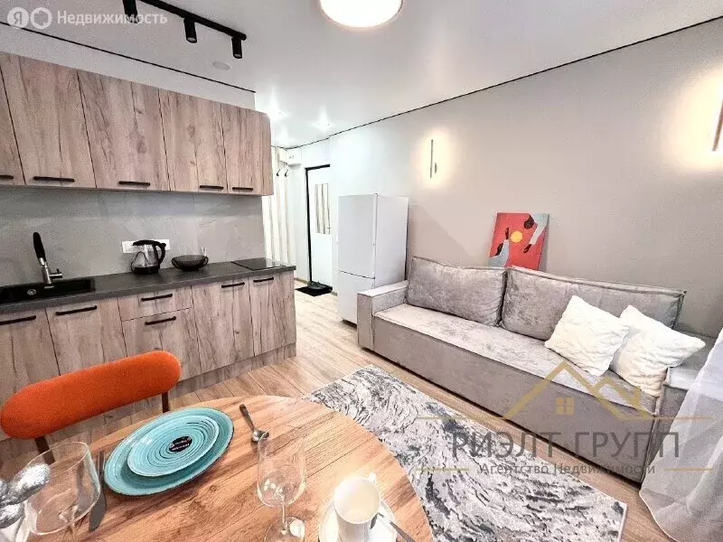 Квартира-студия: Казань, Авиастроительный район, Молодёжная улица, 10А ... - Фото 1