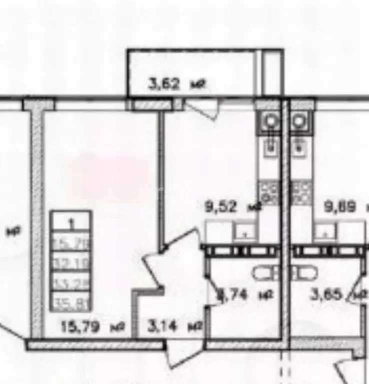1-к кв. Крым, Симферопольский район, Гвардейское пгт ул. Курганная, ... - Фото 2