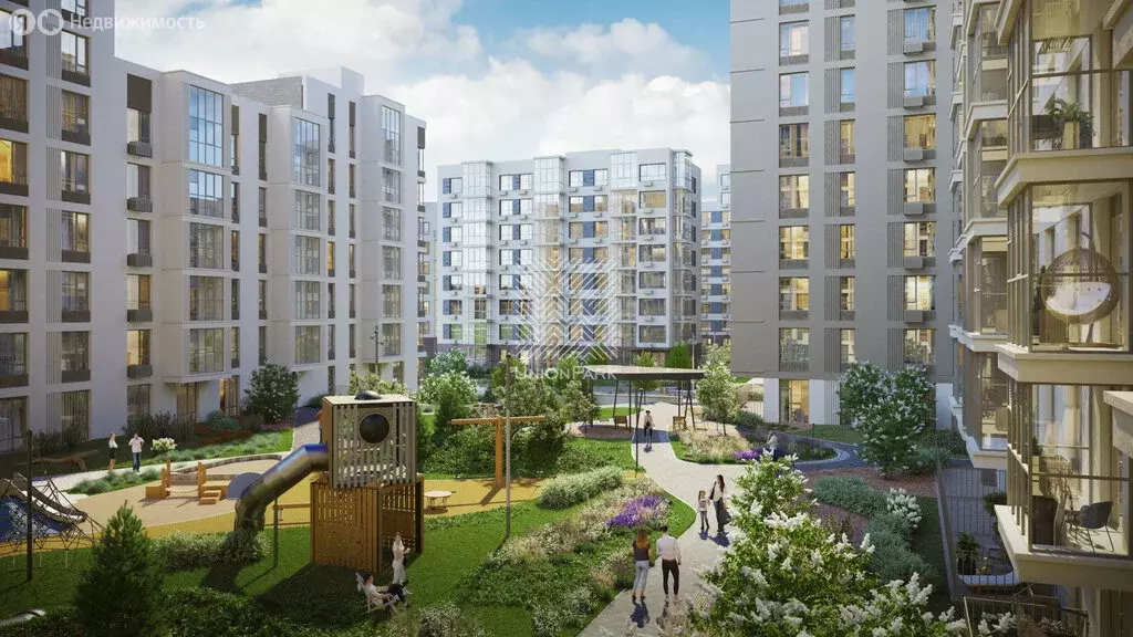 3-комнатная квартира: Челябинск, ЖК Клевер (95.34 м) - Фото 1