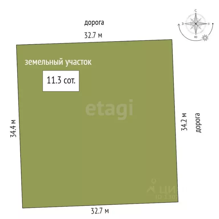 Участок в Ярославская область, Ярославский муниципальный округ, д. ... - Фото 2