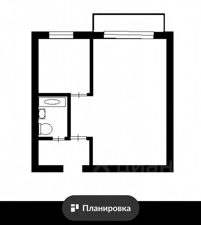 1-комнатная квартира: Москва, проспект Маршала Жукова, 55с2 (32 м) - Фото 1