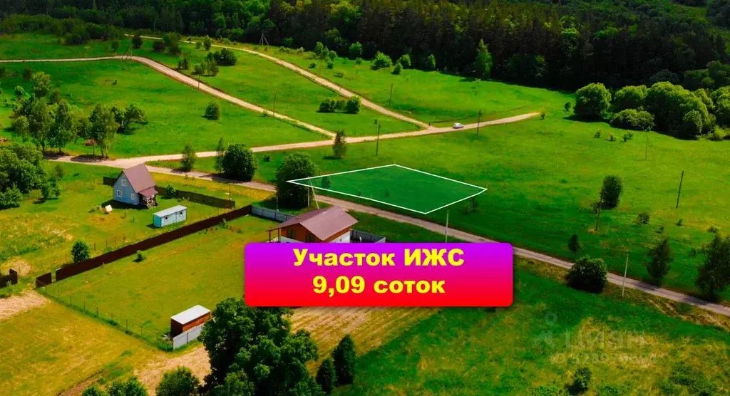 Участок в Тульская область, Заокский район, Демидовское с/пос, д. ... - Фото 1