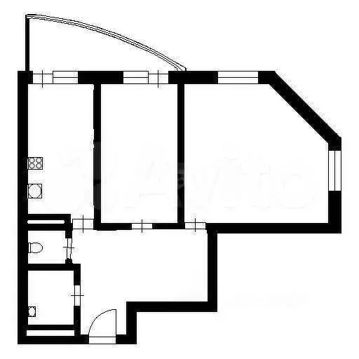 2-к. квартира, 70 м, 5/27 эт. - Фото 0