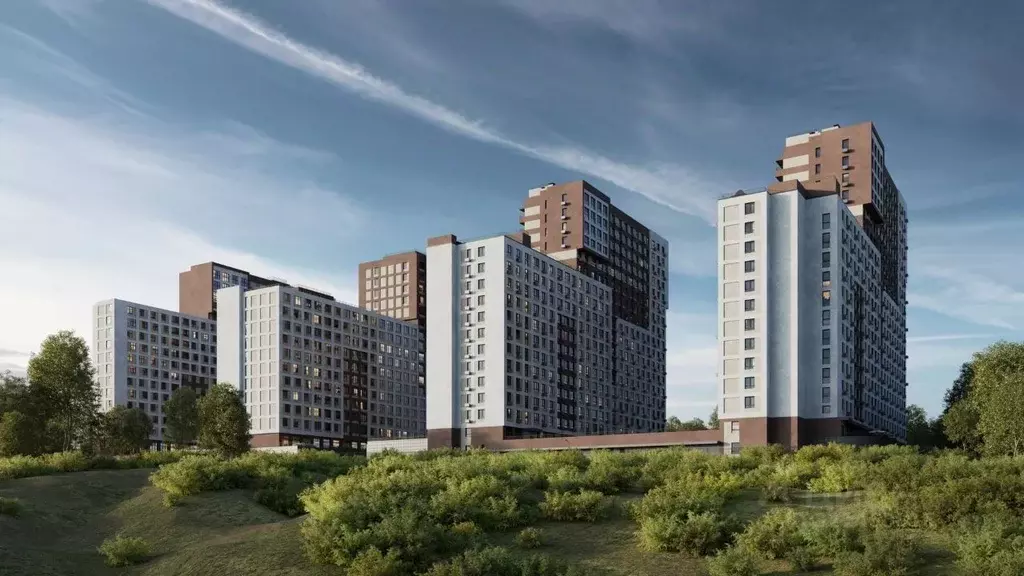 1-к кв. Нижегородская область, Нижний Новгород Квартет жилой комплекс ... - Фото 2