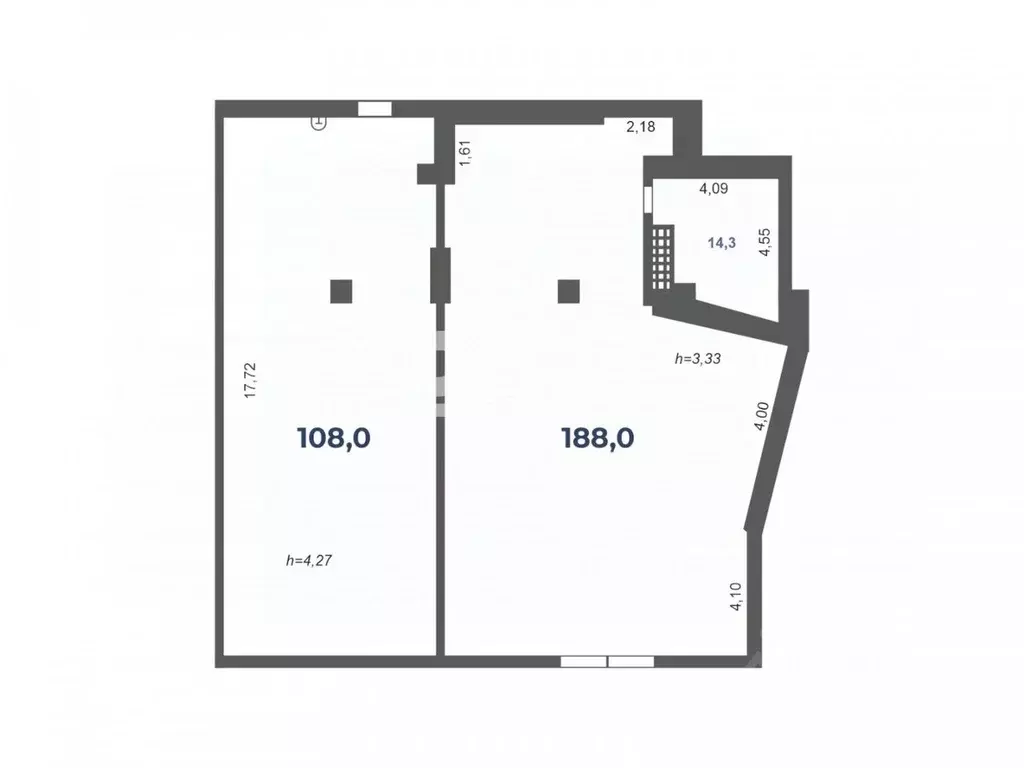 Торговая площадь в Челябинская область, Челябинск Комсомольский ... - Фото 2