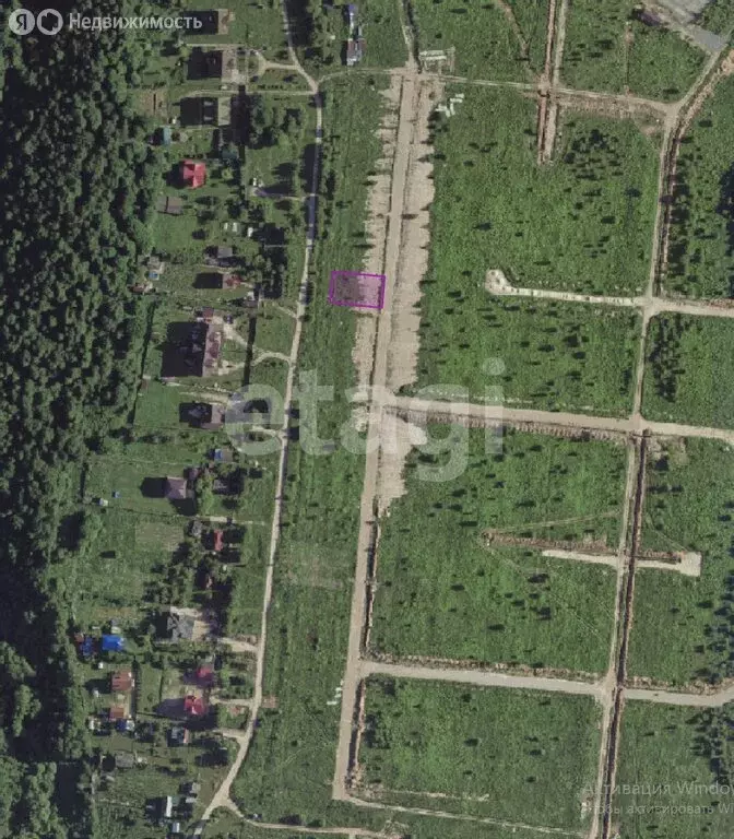 Участок в городской округ Калуга, деревня Тинино, Лесная улица (6.9 м) - Фото 1