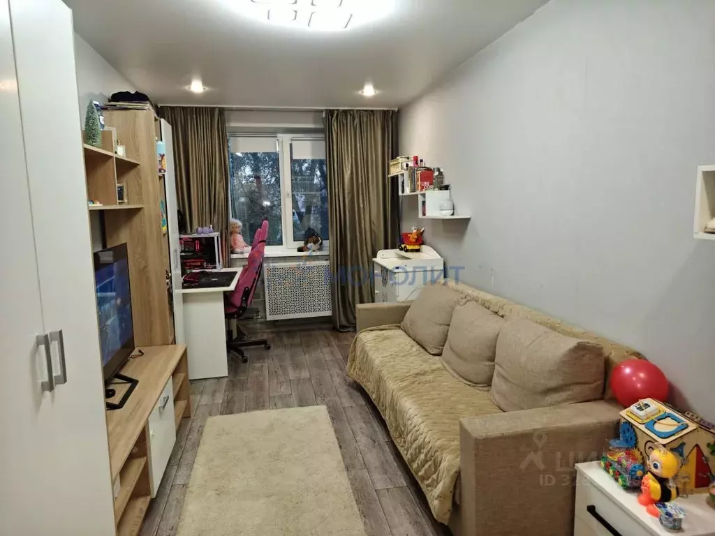 2-к кв. Нижегородская область, Нижний Новгород Дружный с/пос, 2 (43.8 ... - Фото 1