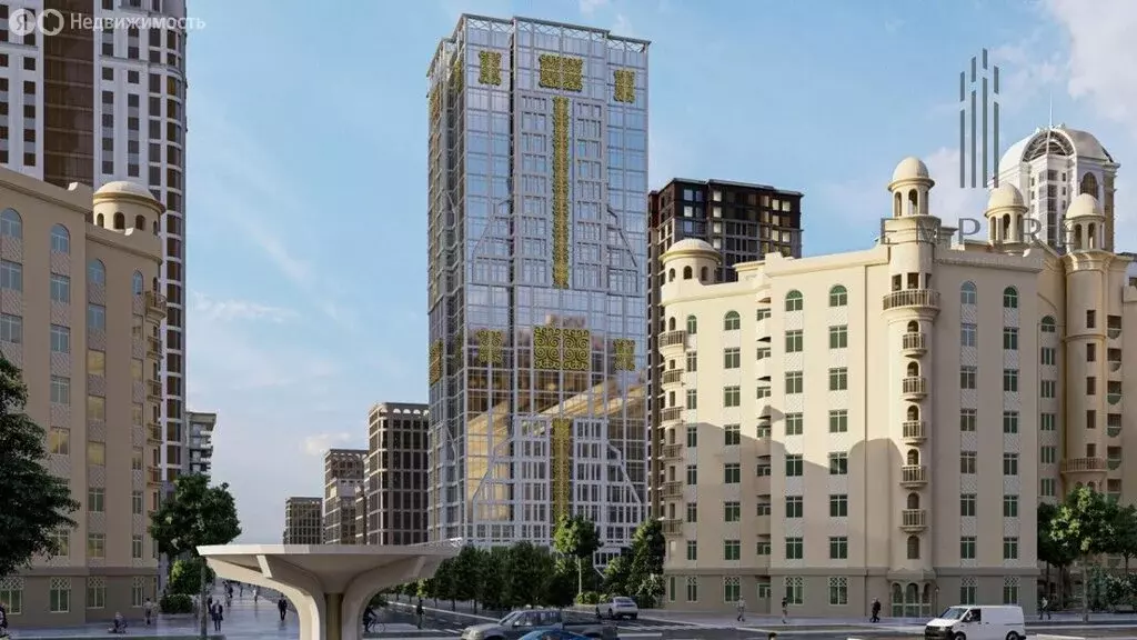 3-комнатная квартира: Грозный, проспект В.В. Путина, 8 (71 м) - Фото 2