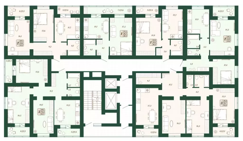 1-к кв. Самарская область, Волжский район, Смышляевка городское ... - Фото 2