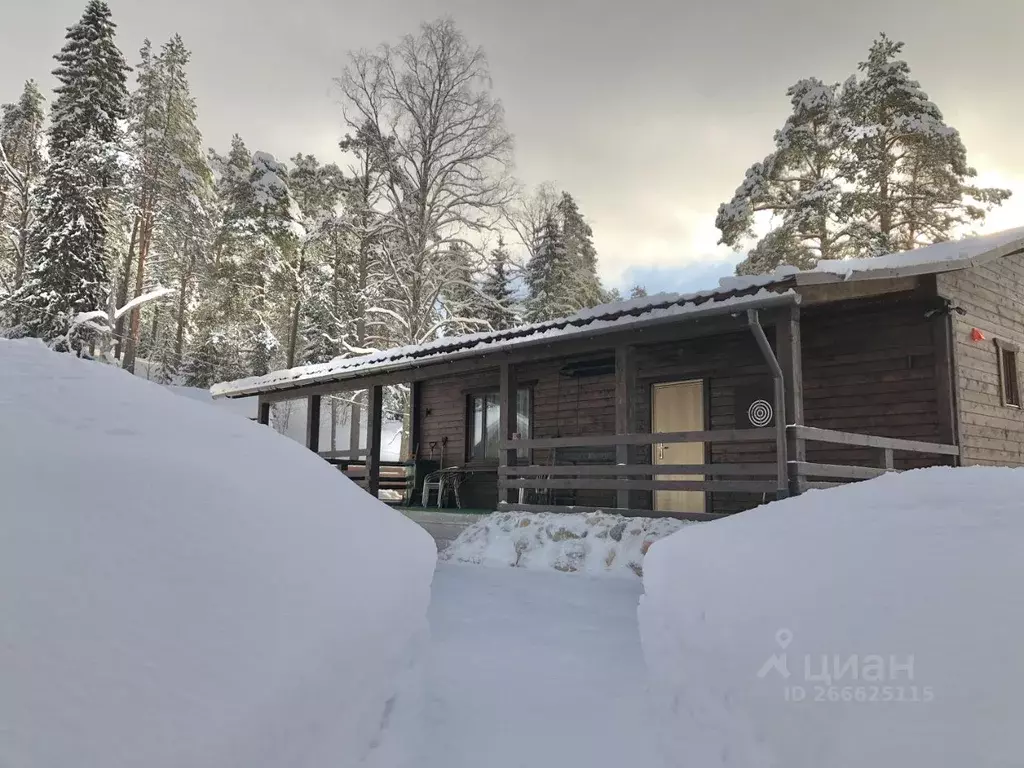 Дом в Карелия, Лахденпохский район, Мийнальское с/пос, пос. Раухала ... - Фото 2