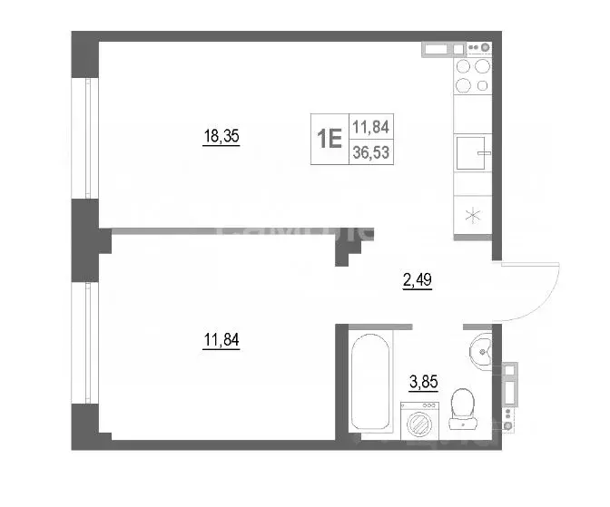1-к кв. Сахалинская область, Анивский городской округ, с. Новотроицкое ... - Фото 1