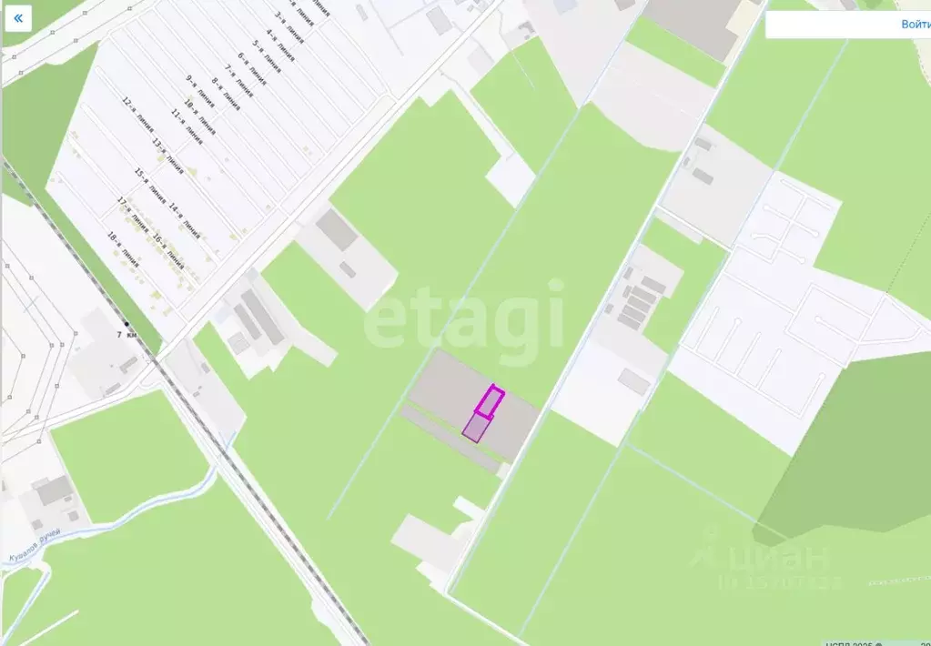 Участок в Ленинградская область, Всеволожский район, Заневское ... - Фото 2