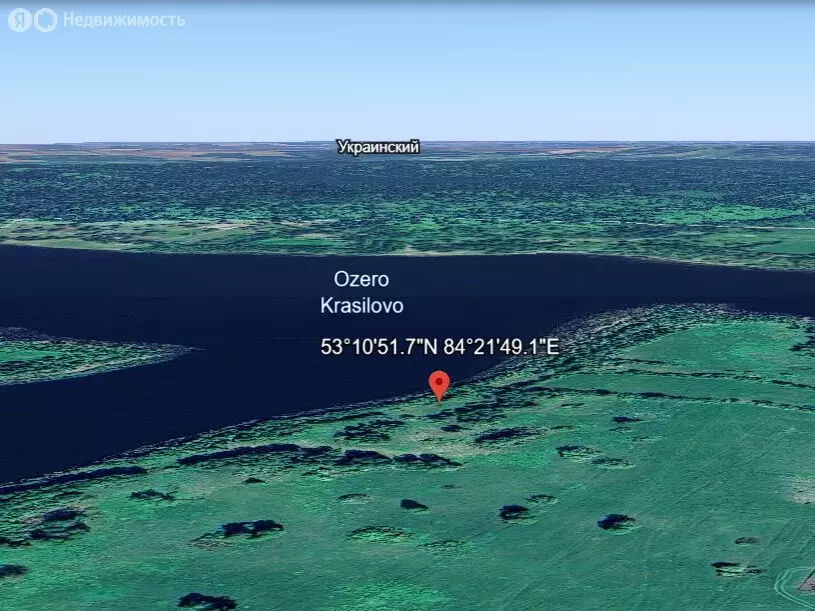Участок в село Озеро-Красилово, Нижняя улица, 53 (50 м) - Фото 1