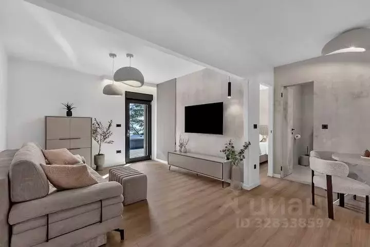 2-к кв. Краснодарский край, Сочи Адлер жилрайон, ул. Гвардейская, 34 ... - Фото 2