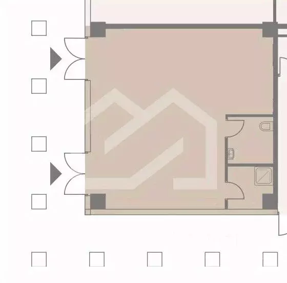 Торговая площадь в Москва Дербеневская ул., вл1 (76 м) - Фото 2