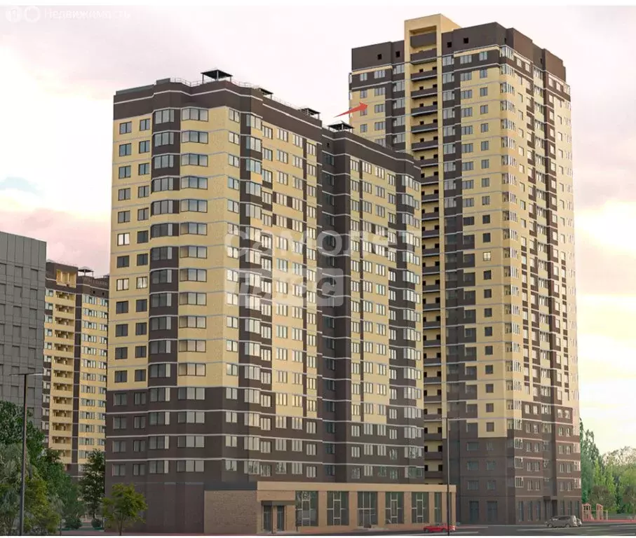2-комнатная квартира: Липецк, Московская улица, 159к1 (61 м) - Фото 1