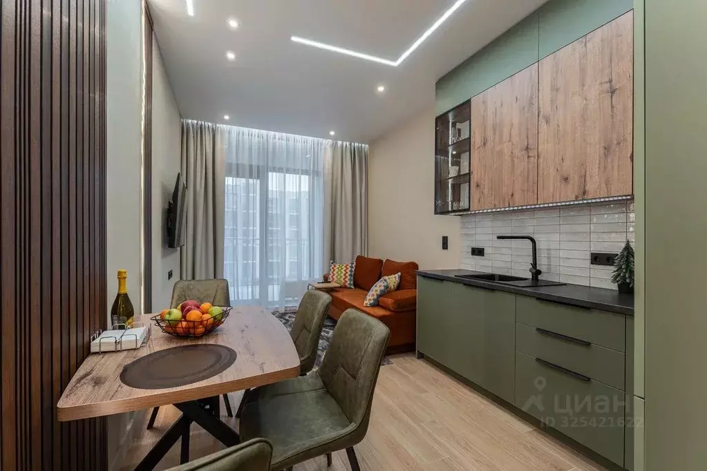 1-к кв. Калининградская область, Зеленоградск ул. Гагарина, 87 (47.0 ... - Фото 1